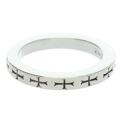 Chrome Hearts mm Ring Silver Size 19 (Silver 6.61g)