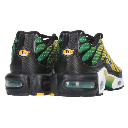 NIKE Air Max Plus Sneakers Yellow Green Black Size 8.5