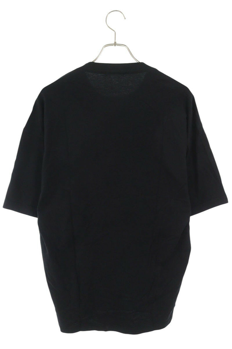 Balenciaga Logo Print T-Shirt Black Size XS