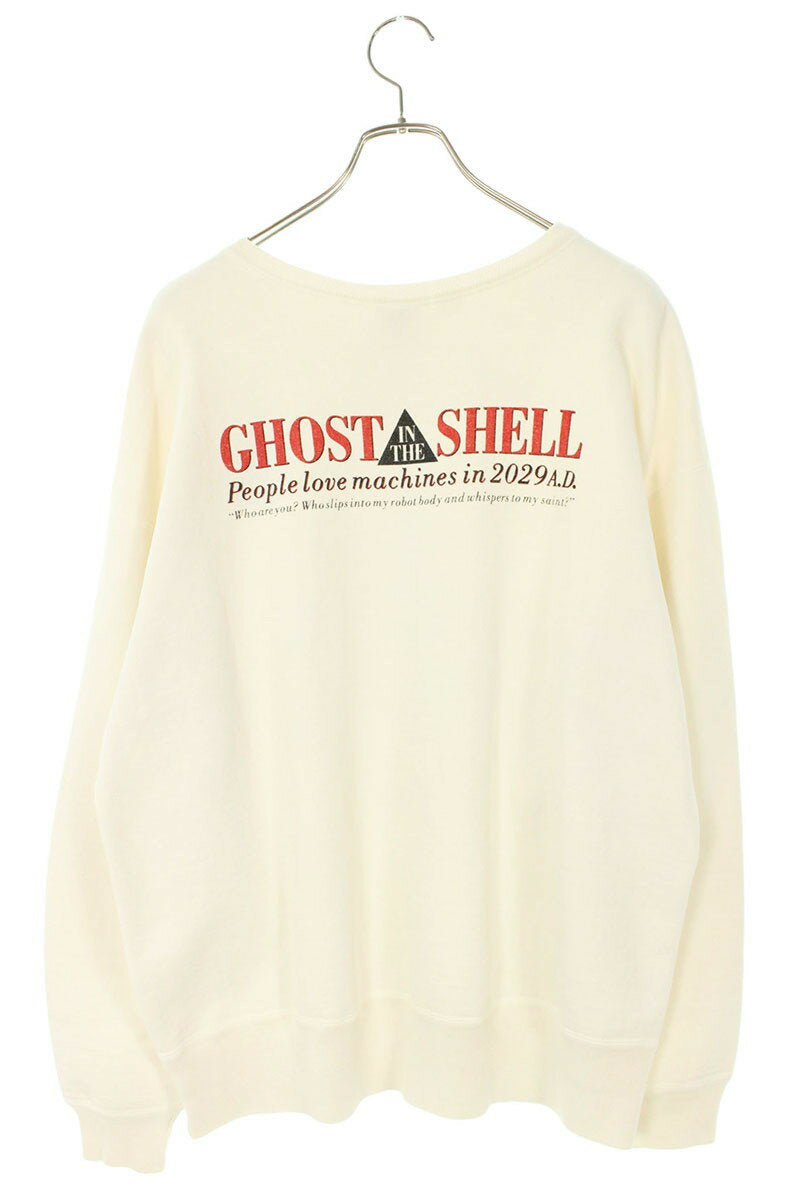 Saint Michael 25SS Print Sweatshirt White Size L