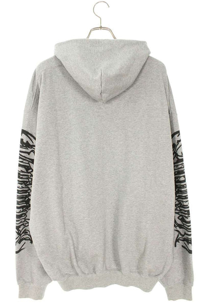 Vetements 25AW Goth Oversized Hoodie Gray Size S