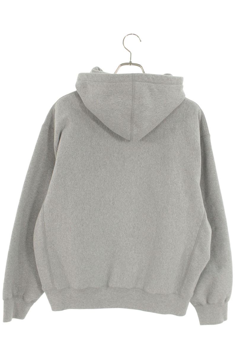Supreme 25AW Box Logo Hooded Sweatshirt Gray x Blue Size M