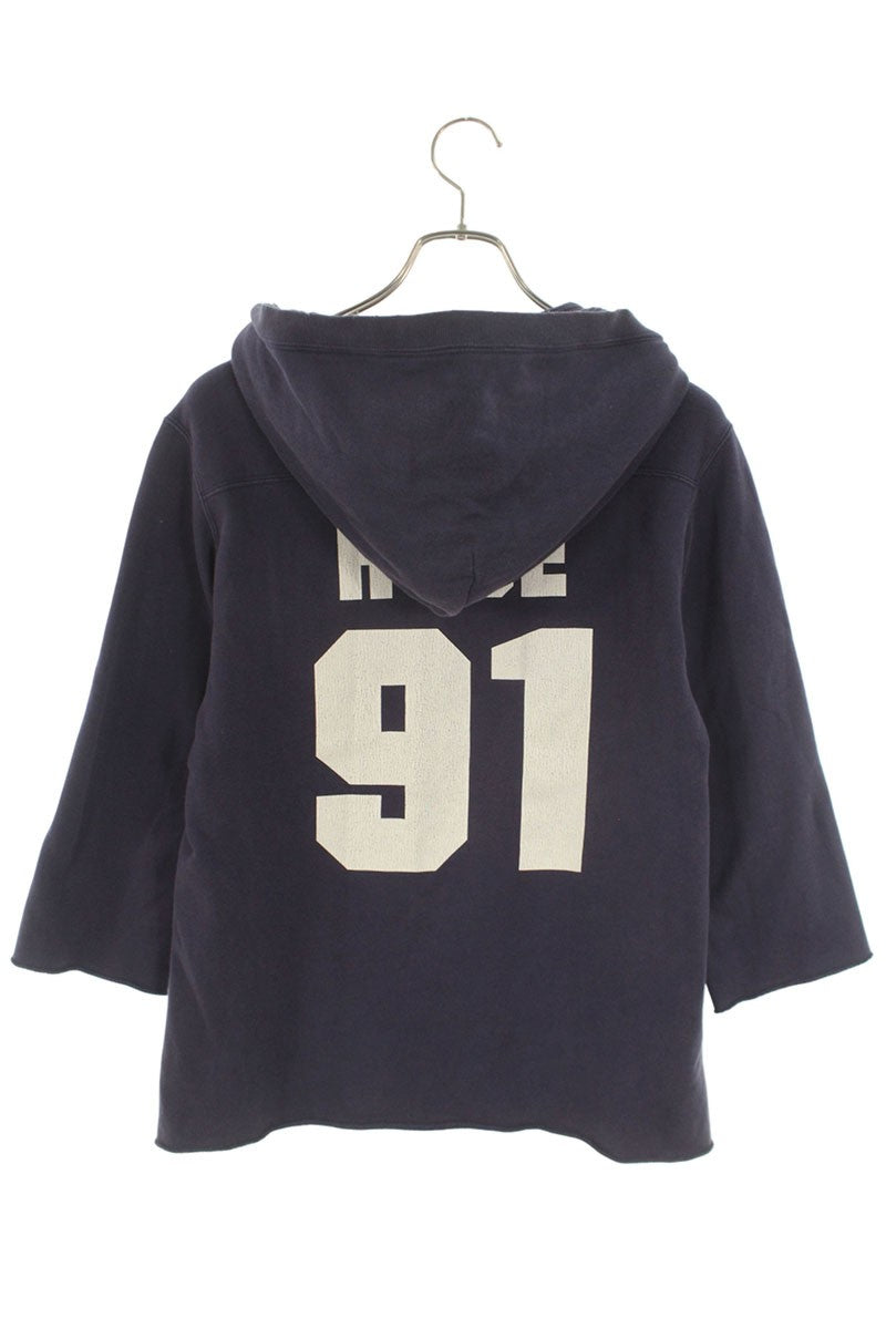 Number (N)ine 06SS GUNS ROSE 91 HOODIE Print Pullover Hoodie Size M