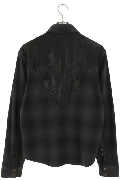 Vintage Chrome hearts Tops - Chrome Hearts Western Long Sleeve Shirt Size S - Authentic Archive