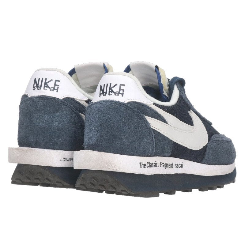 Sacai x Nike LD Waffle Blackended Blue Sneakers Size 26.5cm