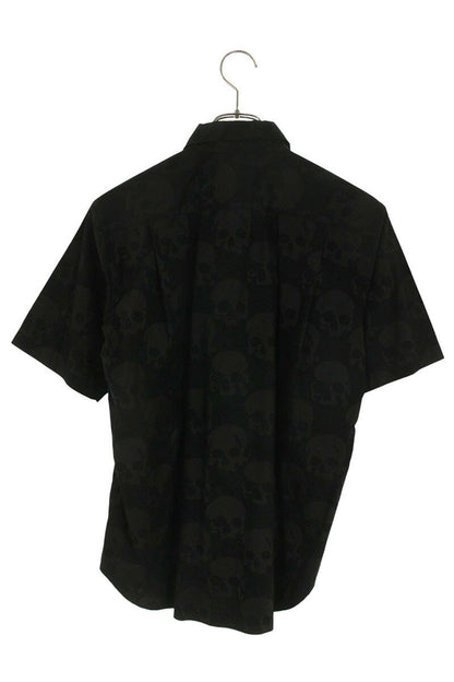 Vintage Comme des Garcons Tops - COMME des GARCONS HOMME PLUS Skull Print S/S Shirt Black Size XS - Authentic Archive