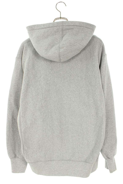 Supreme 20AW Cross Box Logo Hooded Sweatshirt Gray Size M