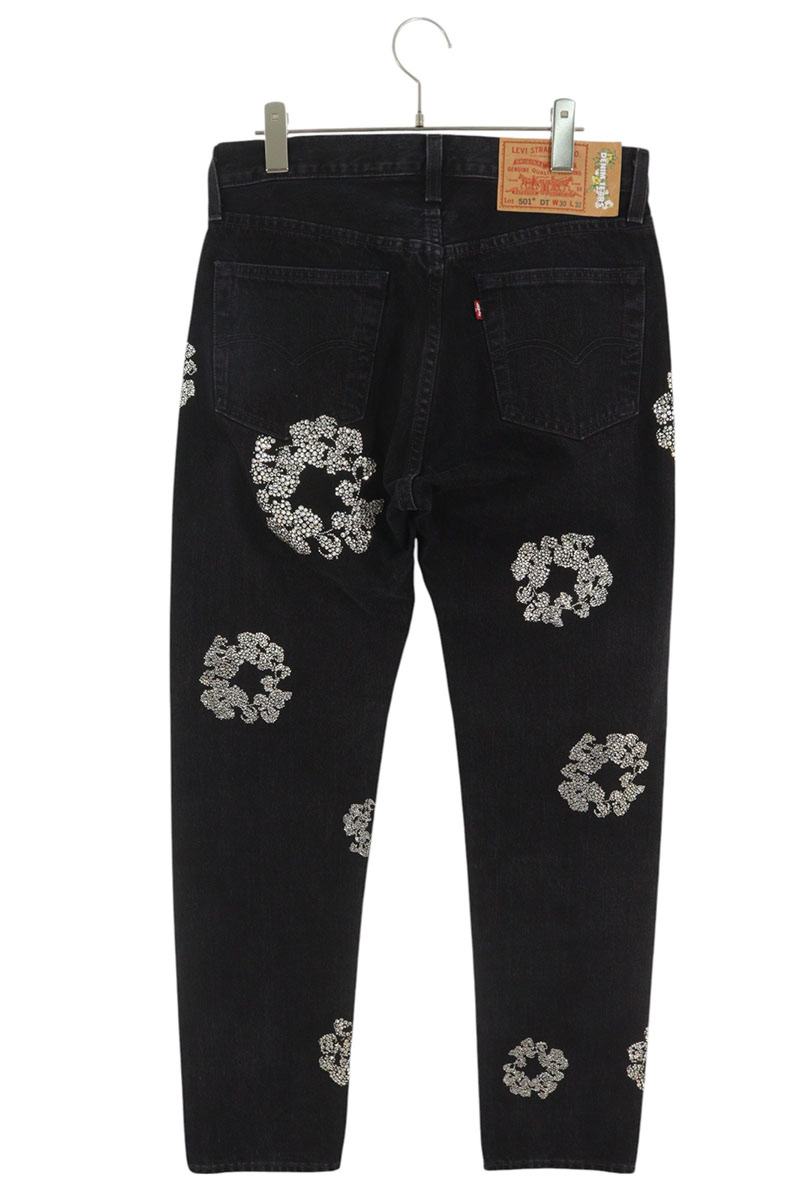 DENIM TEARS Denim Pants Black Size 30