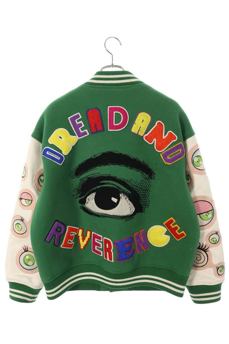 Saint Michael x MURAKAMITAKASHI 21AW Patchwork Jacket Green Size M