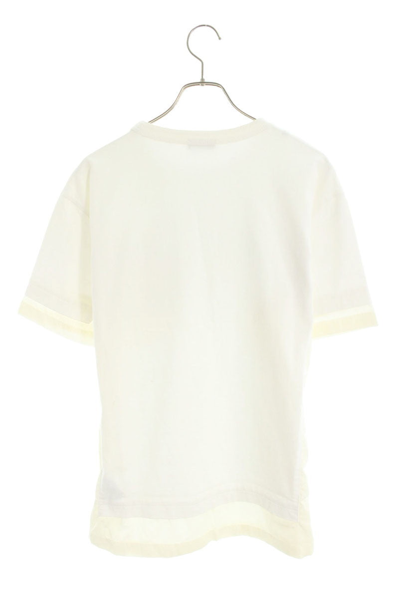 Dior x Sacai Reconstructed T-Shirt White Size L
