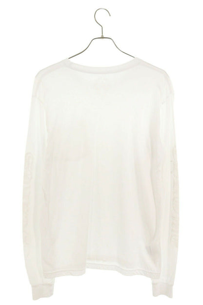 Chrome Hearts Neck Logo L/S Tee White Size L