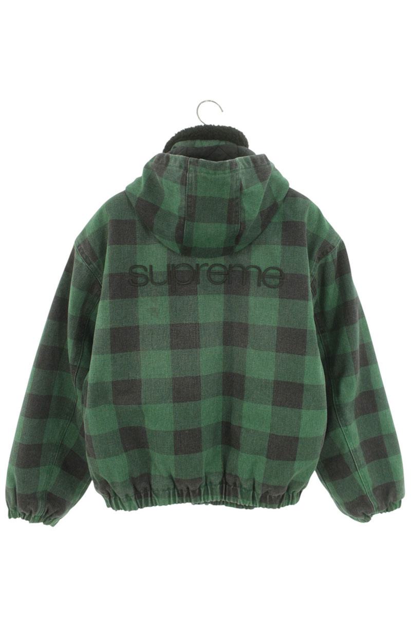 Supreme 25AW Faux Shearling Lined Bomber Jacket Green Size M