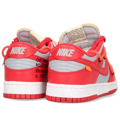 NIKE OFF-WHITE Sneakers Red x Gray Size 24cm