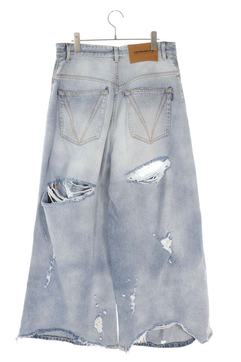 Vetements Denim Pants Blue Size 31