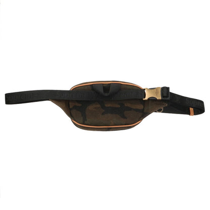 SUPREME LOUISVUITTON Camouflage Monogram Waist Bag Brown One Size