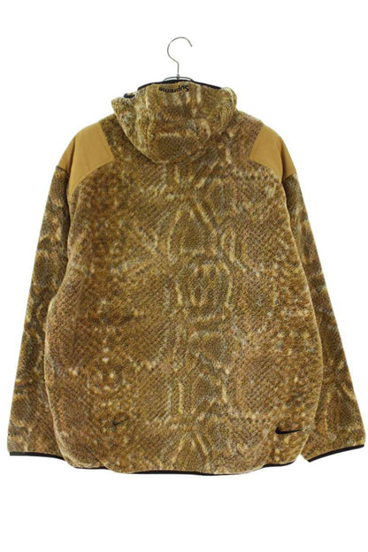 Supreme x Nike 22AW Fleece Pullover Blouson Brown Size L