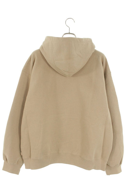 Supreme 25SS Small Box Zip Up Sweatshirt Beige Size XL