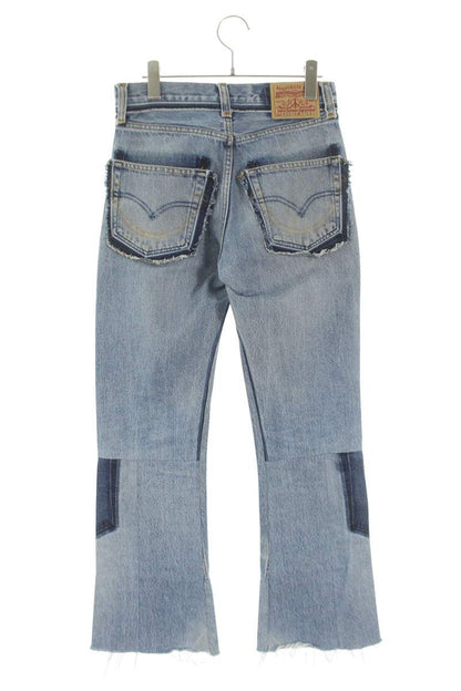 READYMADE 24SS Reconstructed Flare Denim Pants Blue US 28