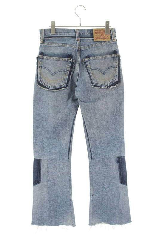 READYMADE 24SS Reconstructed Flare Denim Pants Blue US 28