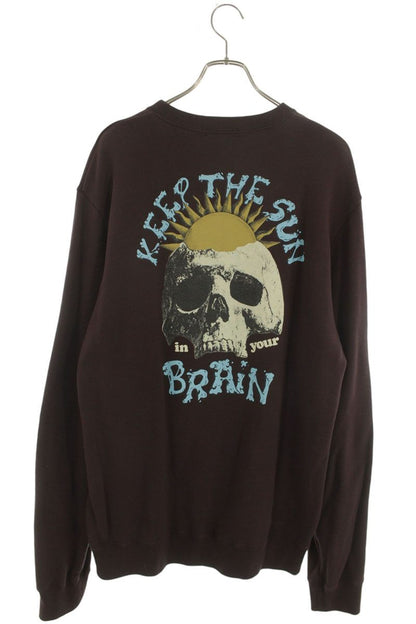 UNDERCOVER Skull Print Sweatshirt Brown Size XXL