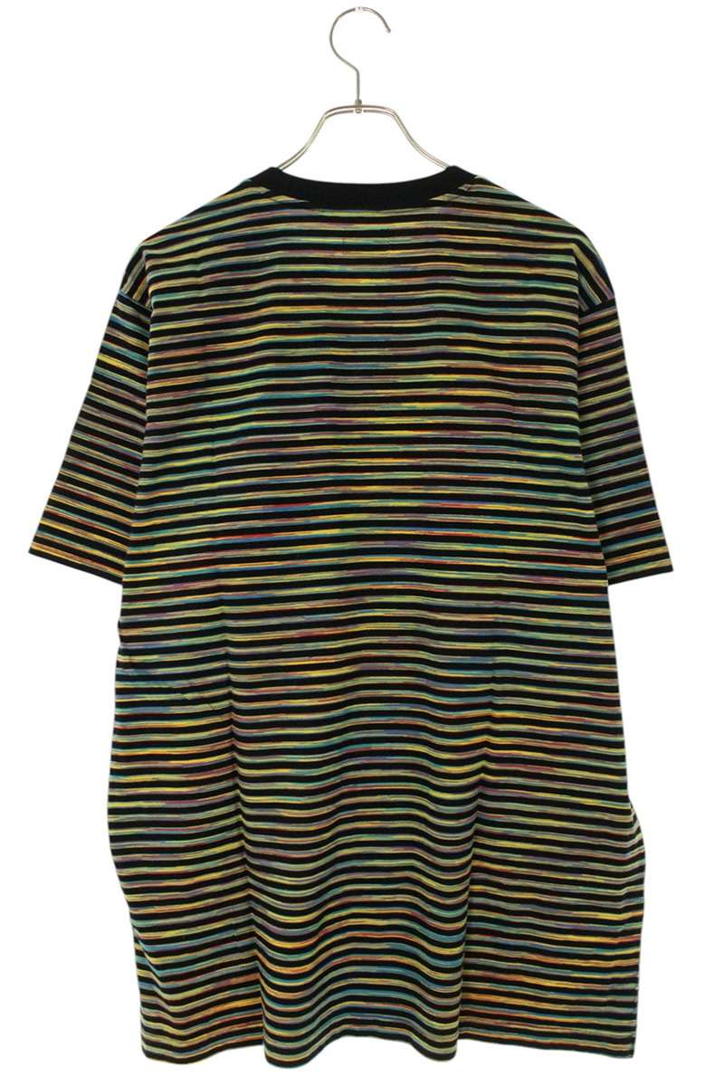 Supreme 18SS Static Stripe Top Striped T-Shirt Size XL