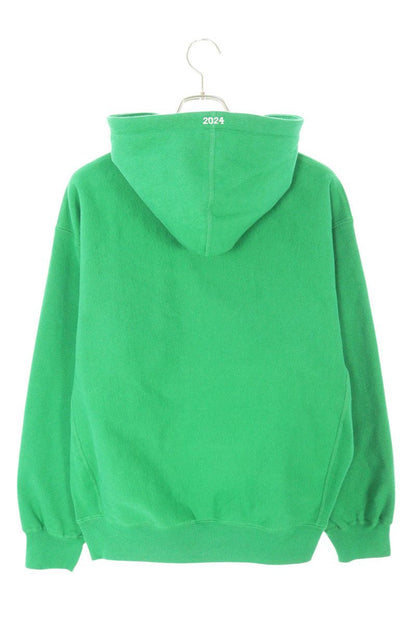 Supreme 24AW Box Logo Hooded Sweatshirt Green Size M