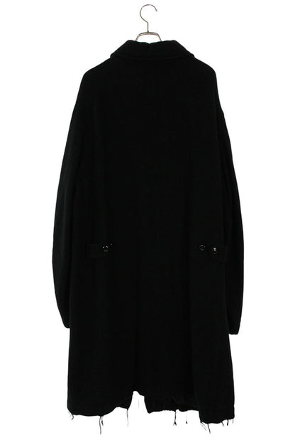 Undercover 25AW Wool Zip Up Coat Black Size 4