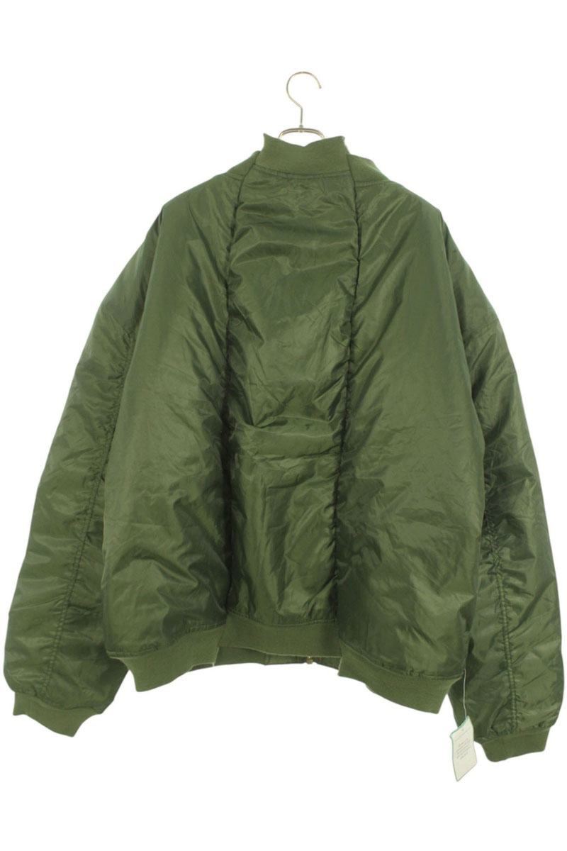Vetements Oversized Reconstructed Jacket Green Size XXL