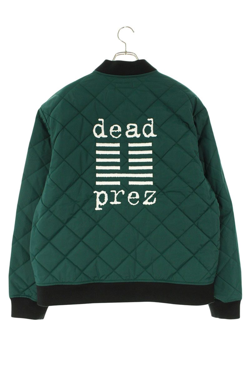 Supreme 19AW dead prez Quilted Work Jacket Blouson Green Size XL