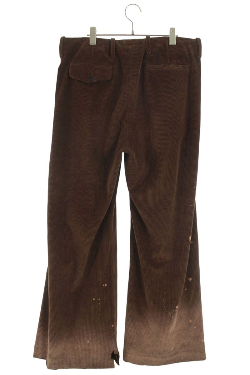 Enfants Riches Deprimes CORDUROY WIDE LEG FLARE TROUSERS Long Pants US 38
