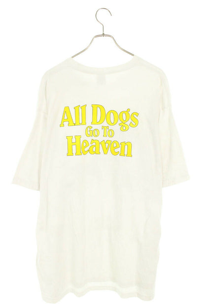 Supreme 25AW All Dogs Go To Heaven Tee Print T-Shirt White Size XXL