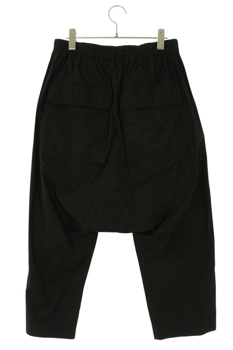 Rick Owens 21SS Cropped Drawstring Pants Black Size 34