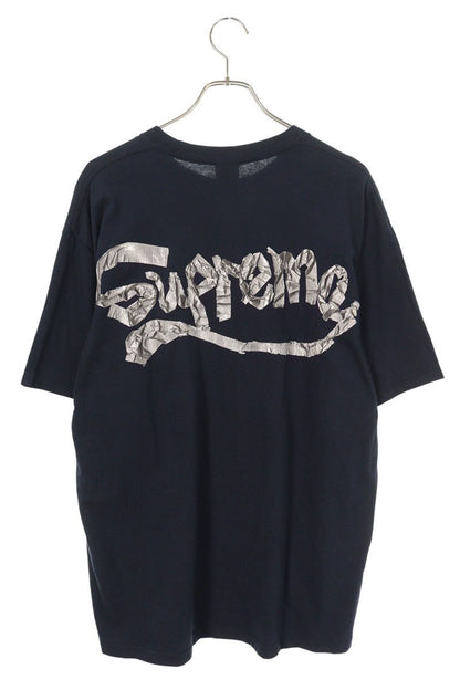 Supreme 25SS Tape Tee T-Shirt Blue Size L