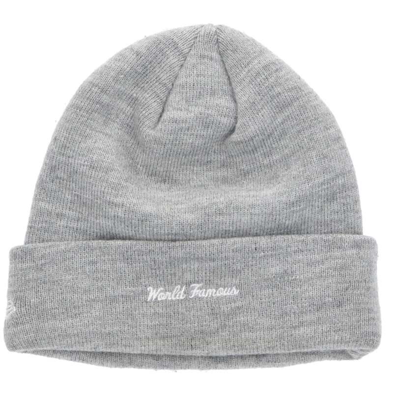 SUPREME x New Era Box Logo Beanie Gray One Size
