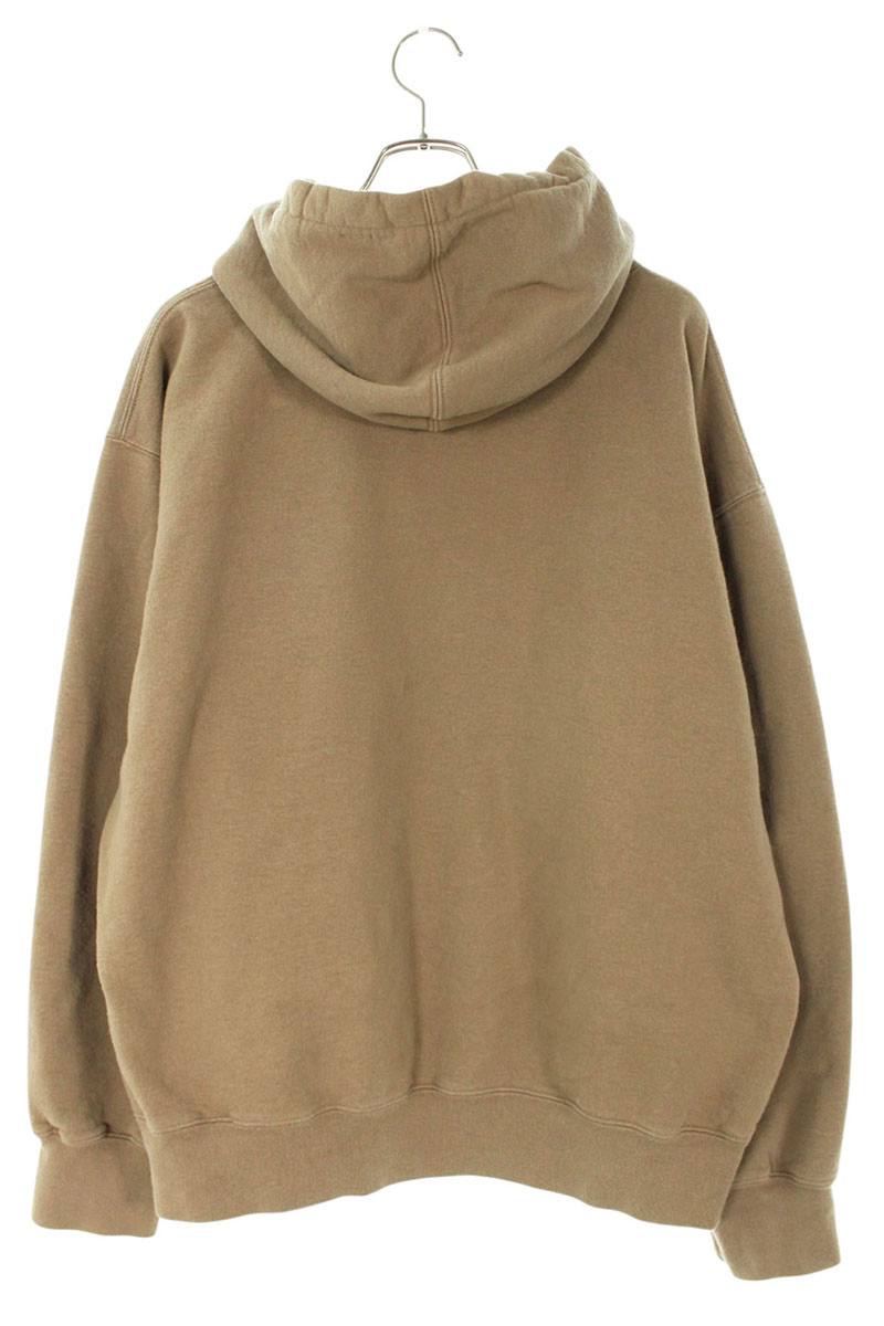 Supreme 25SS Blackletter Hooded Sweatshirt Brown Size XL