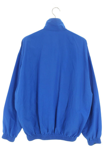 Balenciaga Logo Embroidered Jacket Blue Size XS