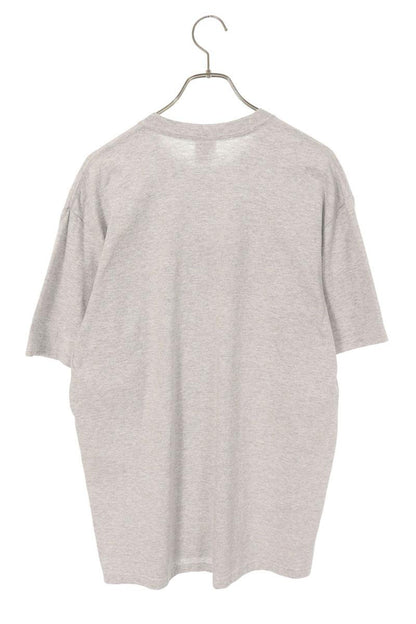 Supreme 25AW Box Logo Stick Tee Front Print T-Shirt Gray Size L