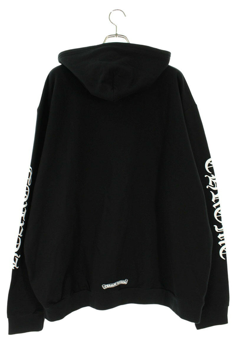 Chrome Hearts SWTSHRT HD ZIP Logo Print Up Hoodie Size XXL