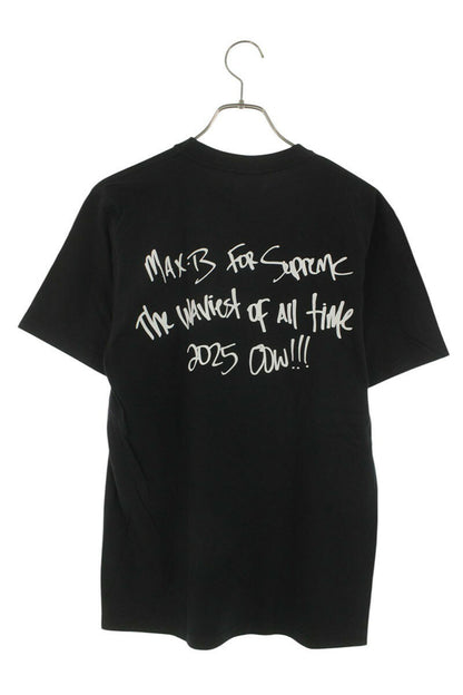 Supreme 25SS Max B Tee Print T-Shirt Black Size S