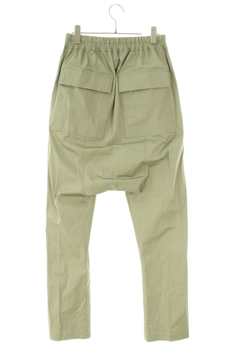 Rick Owens 25SS DRAWSTRING LONG TE Pants Green Size 46