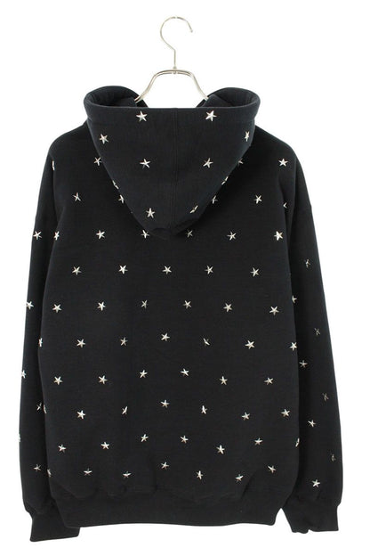 Supreme Stars Studded Hooded Sweat Stud Pullover Hoodie Black Size L