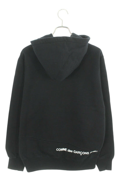Vintage Comme des Garcons Tops - SUPREME x COMME des GARCONS SHIRT Split Box Logo Hoodie Black Size M - Authentic Archive