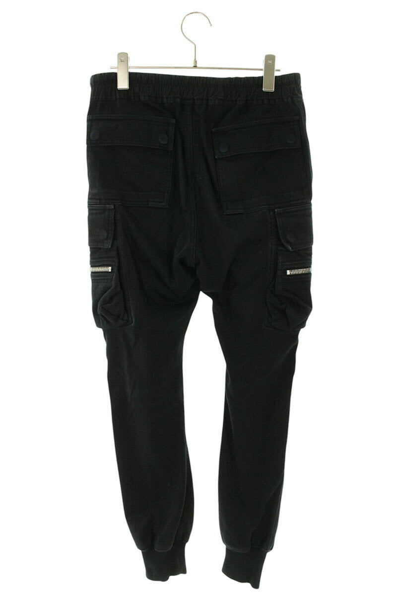Rick Owens BA Cargo Long Pants Black Size 34