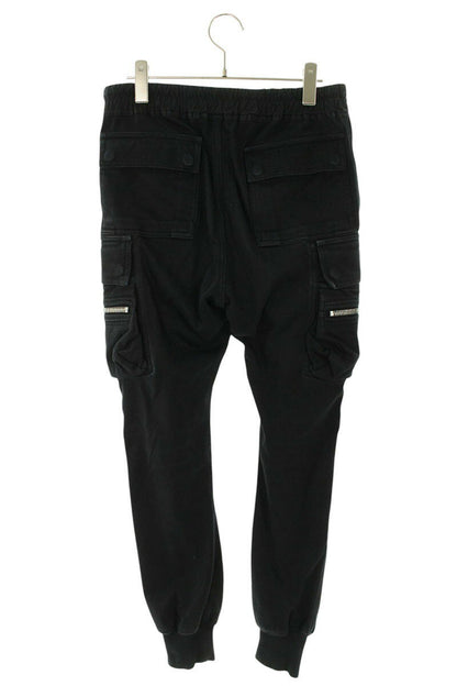 Rick Owens BA Cargo Long Pants Black Size 34