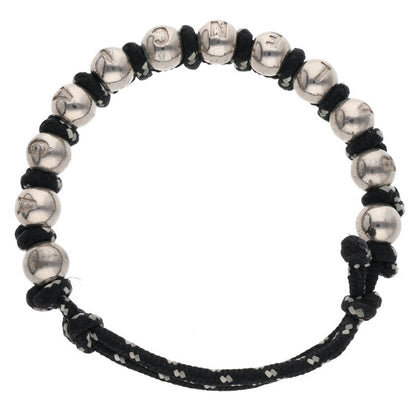 Balenciaga Bangle Silver x Black (Silver 40.68g)