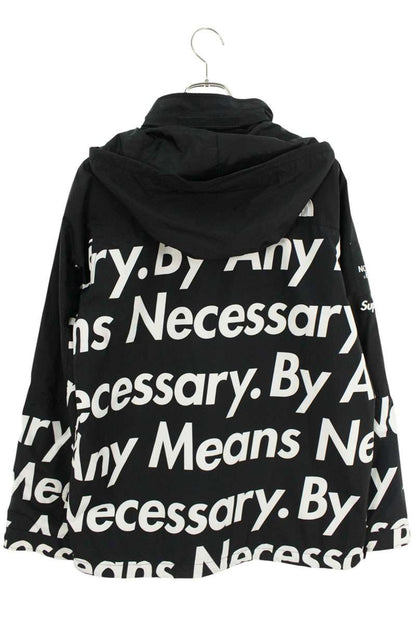 Supreme x The North Face Mountain Pullover Phone All-Over Print Hoodie Size M