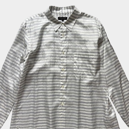 COMME DES GARCONS HOMME PLUS 24AW Striped Shirt White Size S
