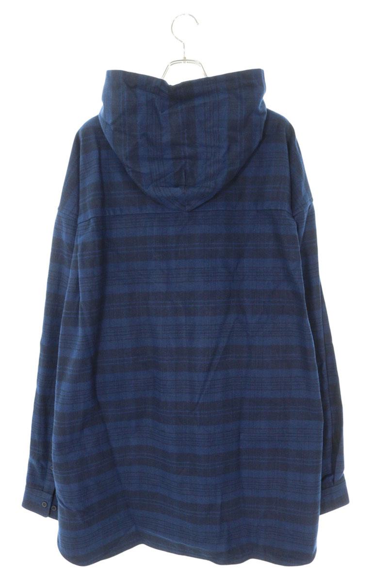 Balenciaga 22AW Long Sleeve Shirt Blue Size 5