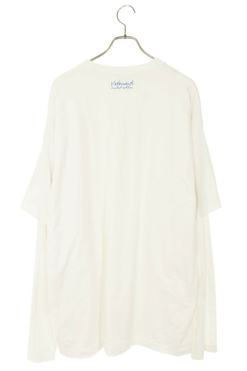 Vetements Long Sleeve T-Shirt White Size XS