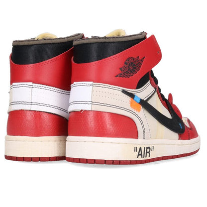 NIKE x OFF-WHITE Sneakers Red x White Size 25cm